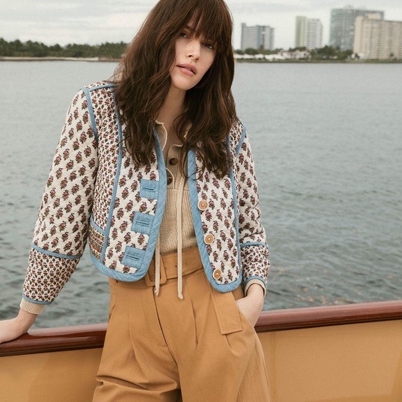 Veronica Beard Kamila Reversible Jacket - Picture 2 of 5